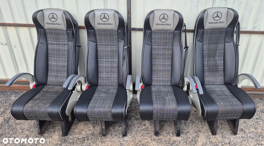 6 Sztuk Fotel Pojedyńczy Na Tył Z Pasem Bezpieczeństwa Mercedes Sprinter W 906 2006-2018 - 2