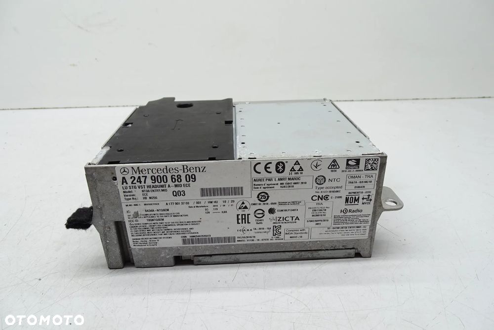 Mercedes CLA W118 A W177 B W247 Radio Tuner Nawigacja 2479006809 - 5