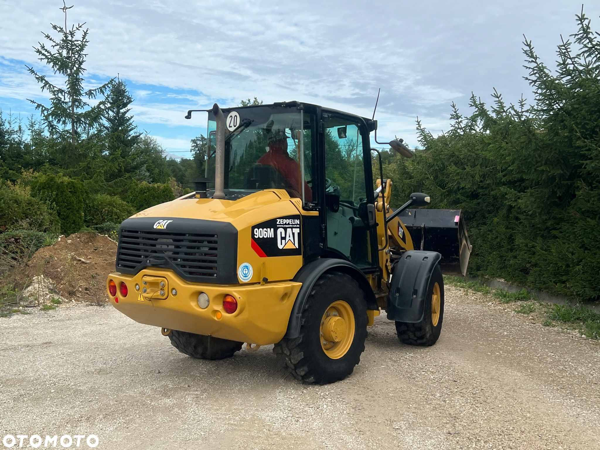 Caterpillar Cat 906M 2015r ładowarka Catepillar Plug do odśnieżania widły łyżka szufla  ładowarka łamana ładowacz - 5