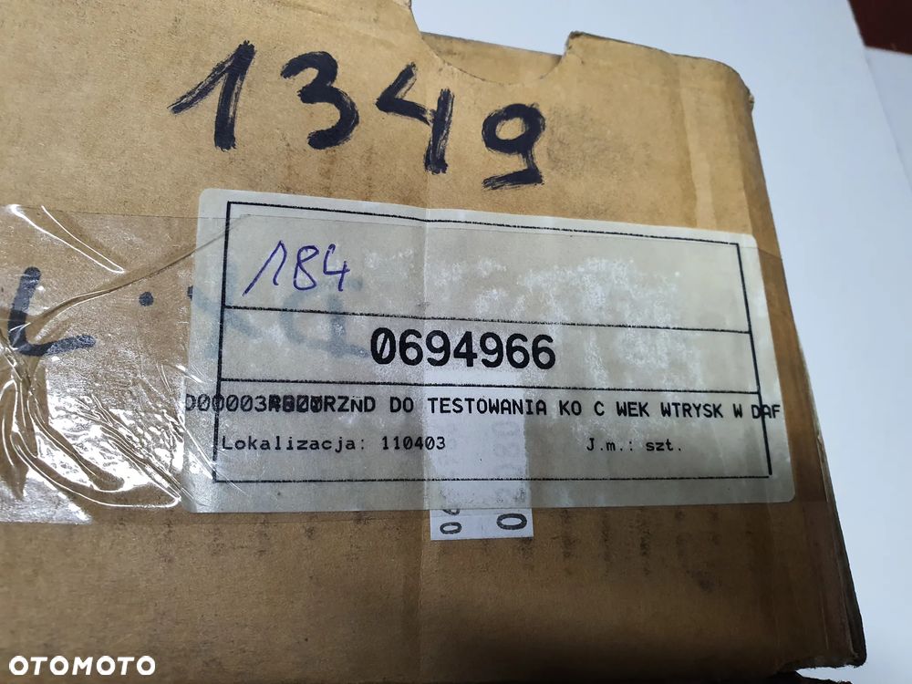 Tester Przyrząd do testowania końcówek wtrysków DAF 0694966 DX710 - 6