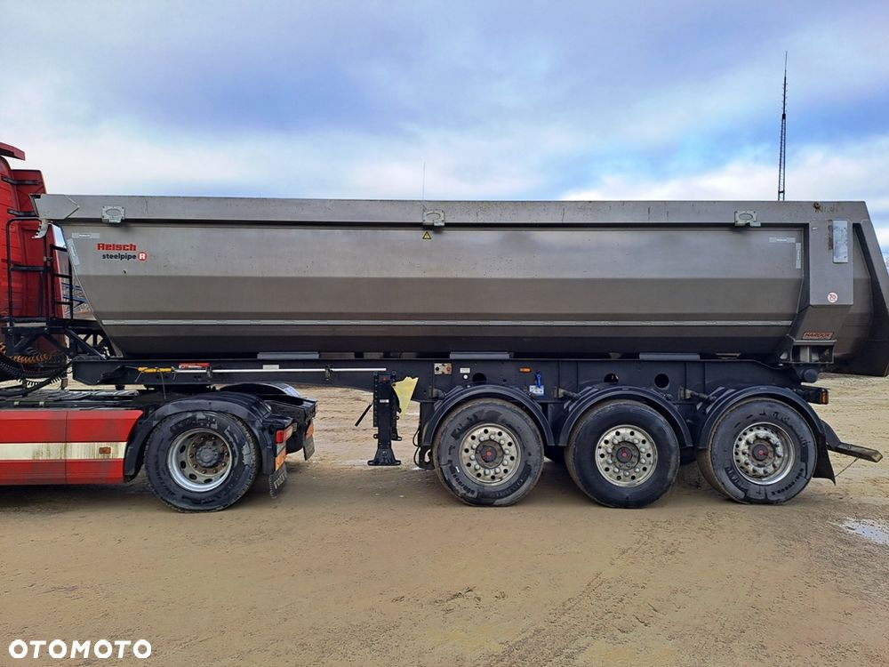 Reisch REISCH WYWROTKA / 24 m3 / STALOWA RYNNA / PIERWSZY WŁAŚCICIEL / OŚ PODNOSZONA SAF / OPONY BARDZO DOBRY STAN - 3