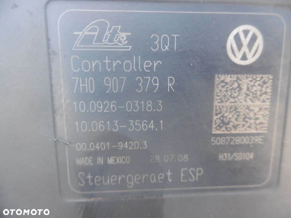 Pompa ABS VW T5 2,5 tdi 7H0614517B 7H0907379R - 4