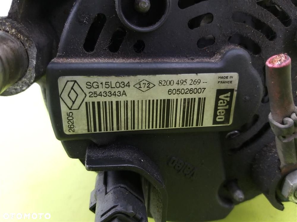 Alternator Renault Scenic II 1.9DCI 119KM 2003-2006R 100A VALEO 2543343A - 5