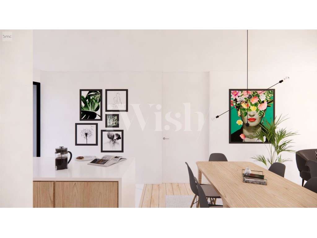 Atlântico Garden - Apartamento com 1 quarto próximo a praia em Leça... - Grande imagem: 4/17