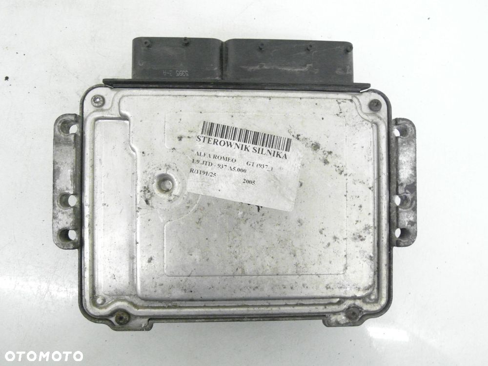 STEROWNIK ALFA ROMEO GT 1.9 JTD 0281012298 55204756 - 3