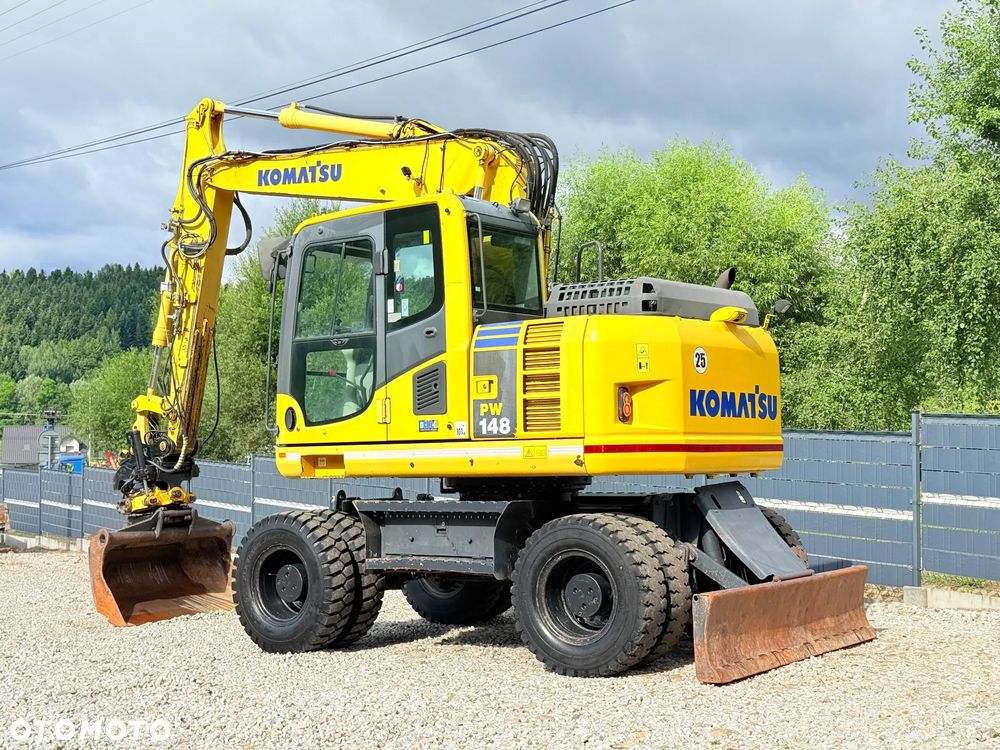 Komatsu * Komatsu PW 148  *ROTOTILT * Sprowadzona * Koparka Kołowa * - 11