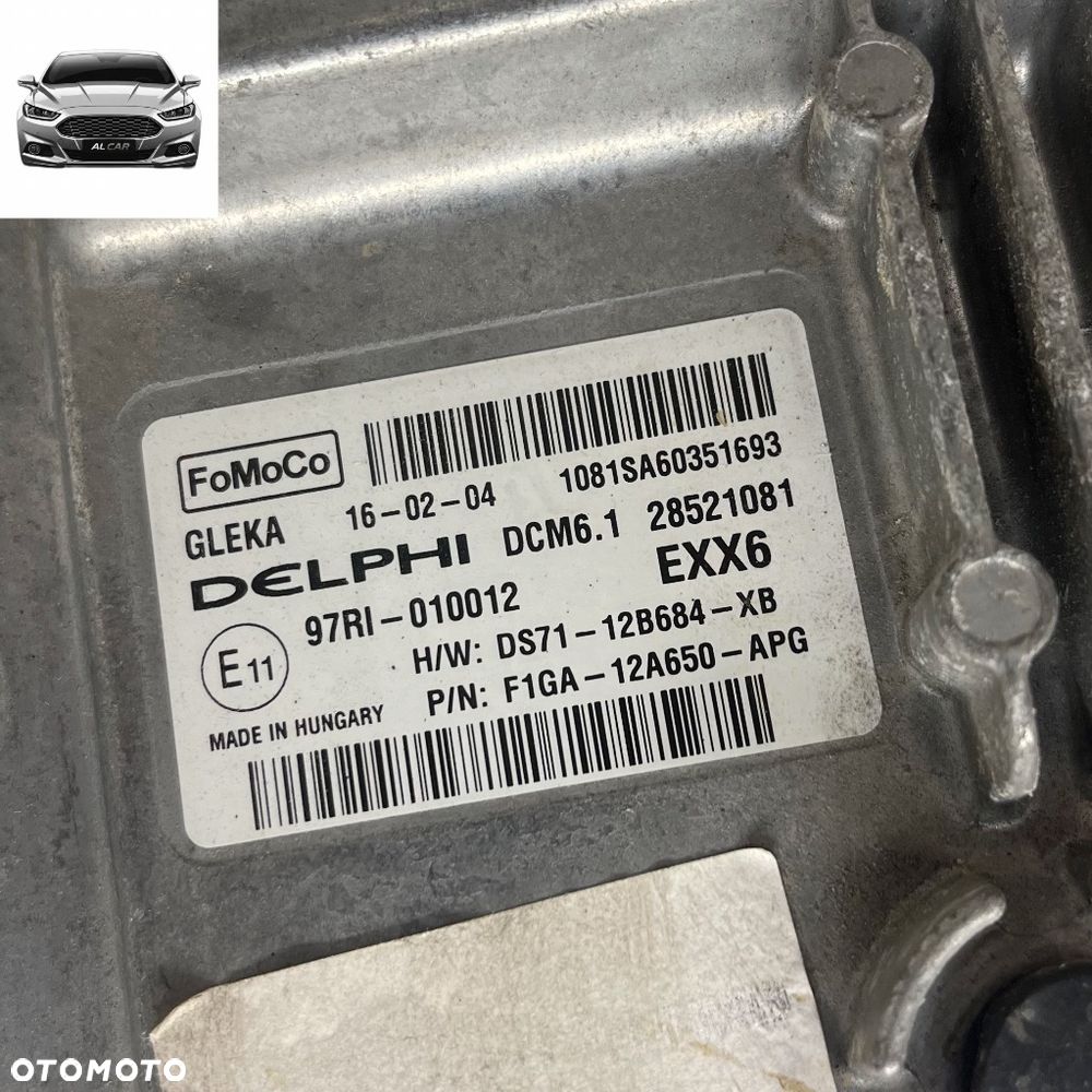 KOMPUTER S-MAX MK2 2.0 TDCI F1GA-12A650-APG - 3