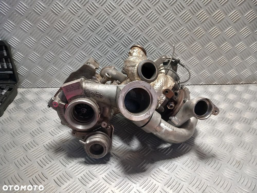 AUDI A6 A7 BITURBO TURBINA TURBINY 3.0 TDI 313KM 805713-0004 - 1