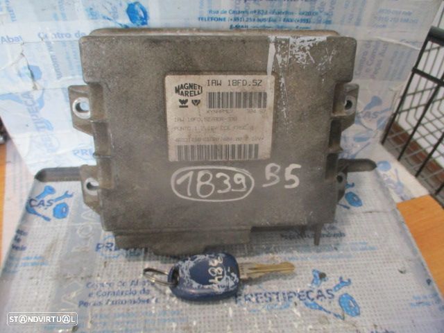 Centralina 46531218 IAW18FD5Z FIAT 176 PUNTO 1998 1.2I 85CV 3P PRETO MAGNETI MARLLI - 1