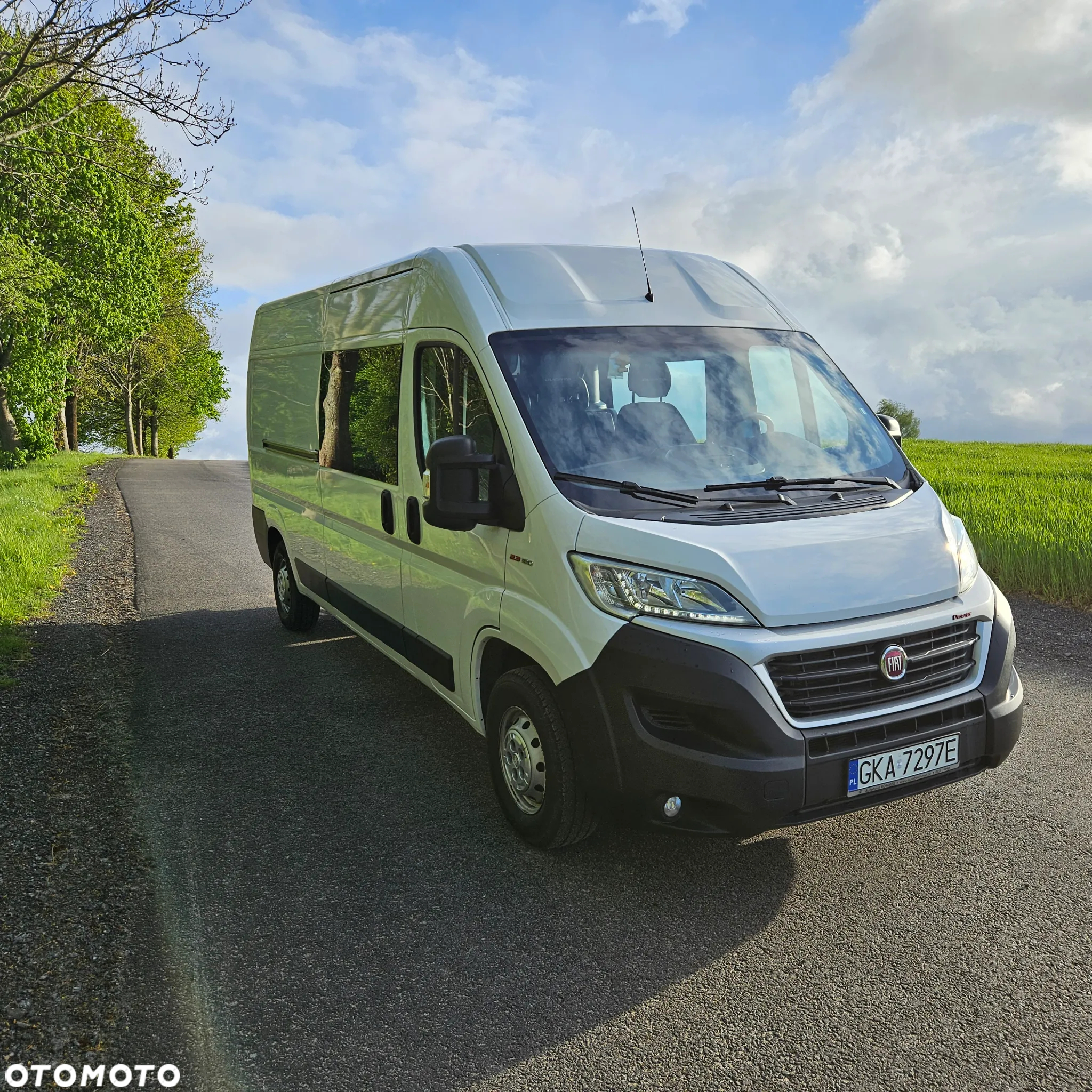 Fiat Ducato 2.3 H2 L3 6-osobowy ciężarowy klima - 7