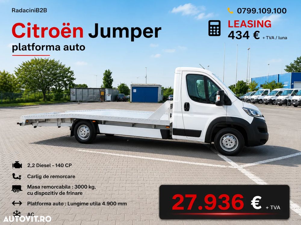 Citroën Jumper paltforma auto - 4
