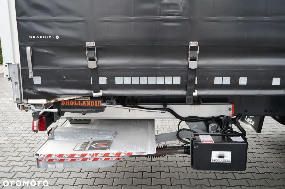 Renault T 440 / 6X2 / SOLÓWKA / FIRANKA 9.5 M / KLIMA POSTOJOWA / WINDA / ALUFELGI / OŚ PODNOSZONA - 17