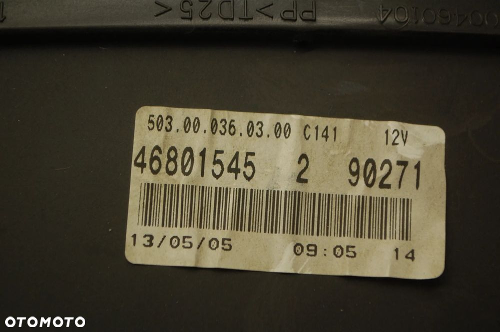 LICZNIK ZEGAR 46801545 FIAT PANDA II 1.2 - 3