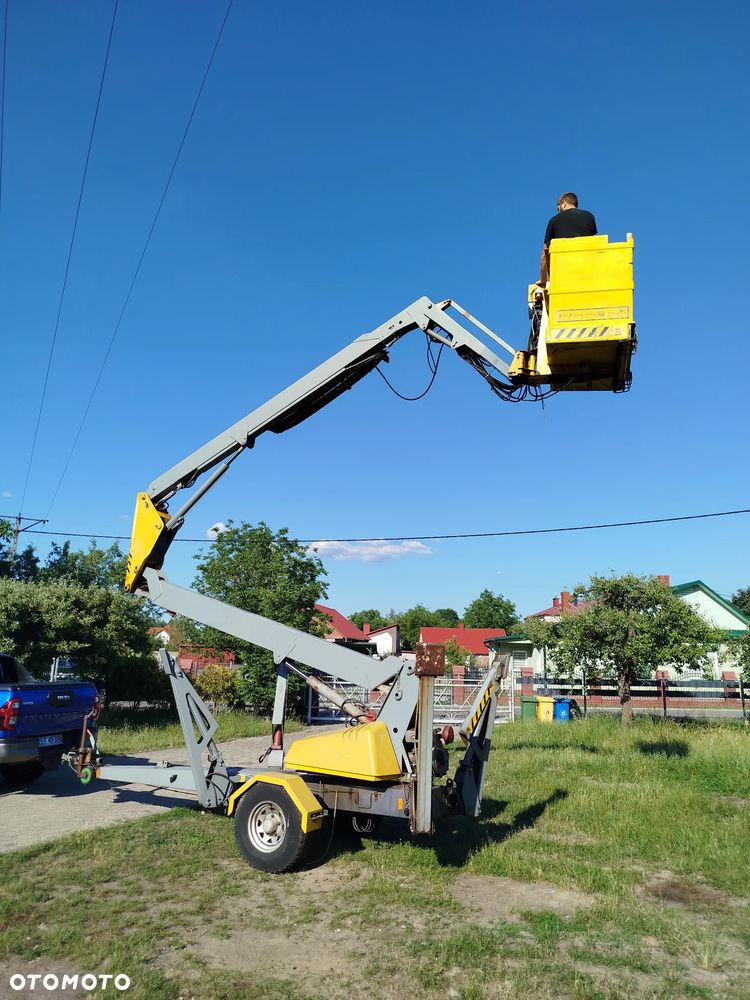 Nifty 16,4 metrowa Aerial k16t Kubota diesel podnośnik koszowy zwyżka Podest ruchomy - 4