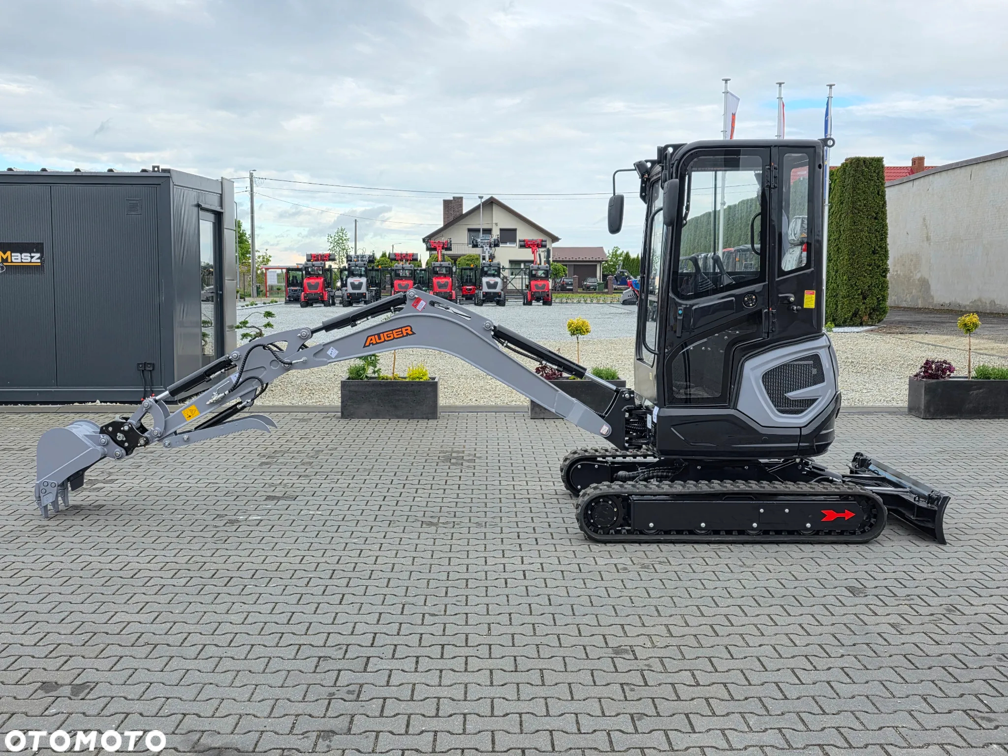 Inny NOWA MINIKOPARKA AUGER 25, WAGA 2100 KG, KUBOTA silnik - 6