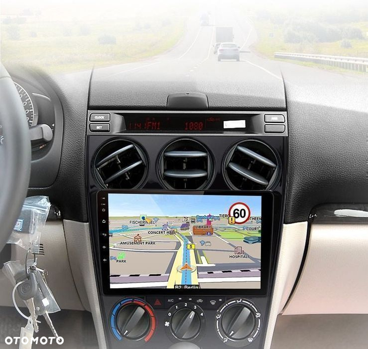 Radio nawigacja Mazda 6 2004 - 2007 Carplay Android auto 8GB 256GB - 6
