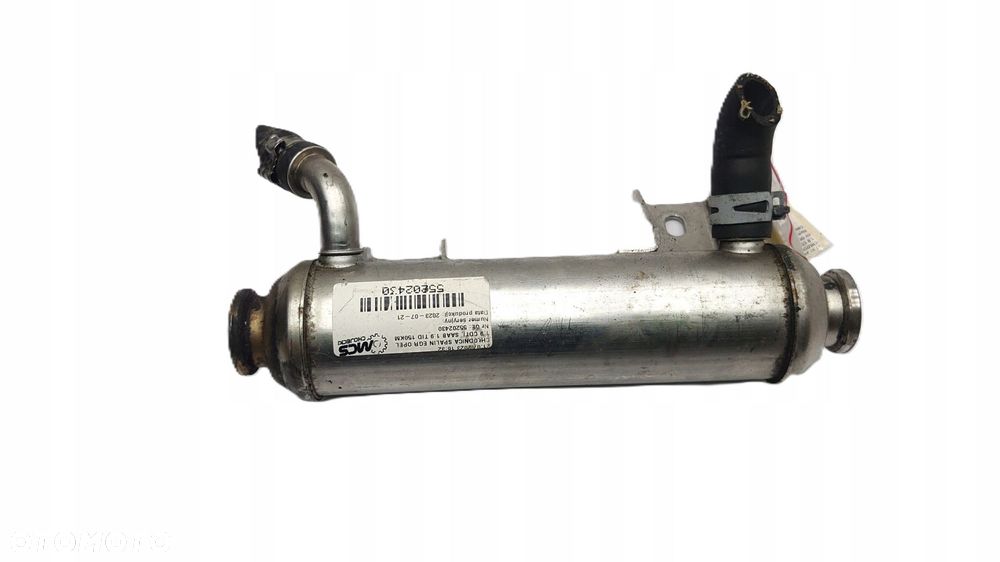 CHŁODNICA SPALIN EGR OPEL 1.9 CDTI, SAAB 1.9 TID 150KM 55202430 - 3