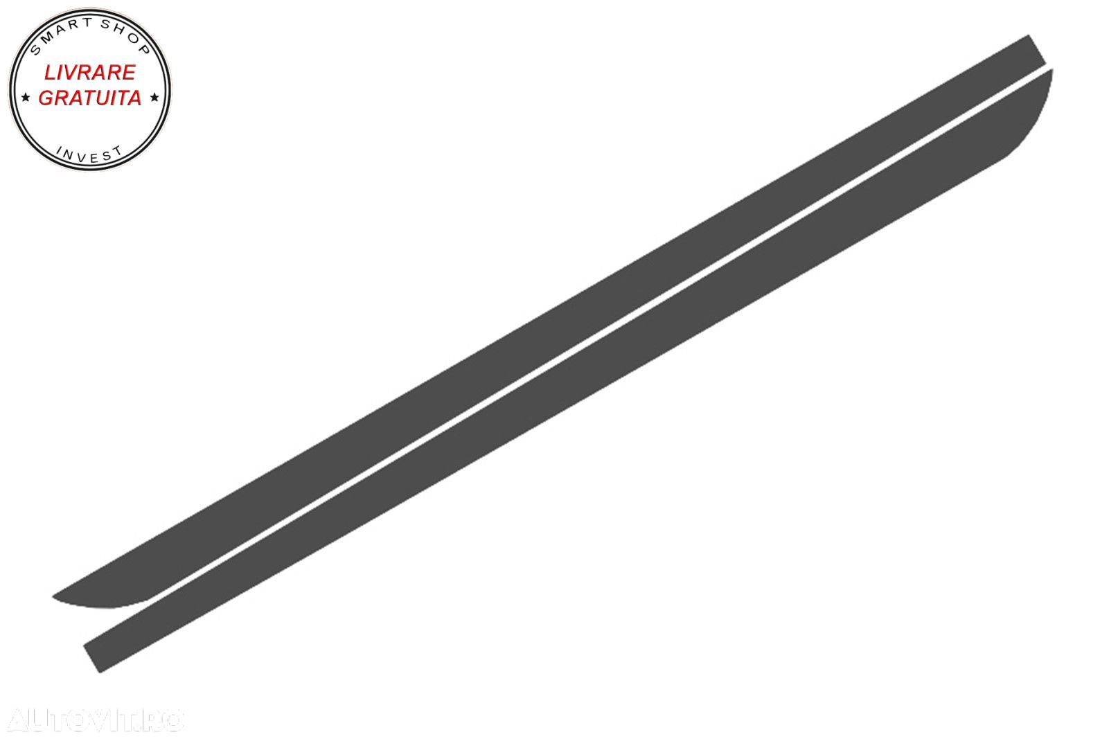 Stickere Laterale BMW Seria 5 F10 F11 (2011-2017) Gri Inchis- livrare gratuita - 1