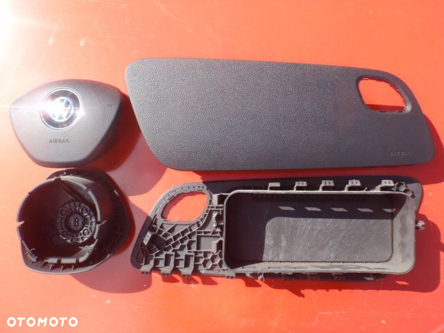 VW POLO GOLF EOS CADDY SCIROCCO TOURAN TAIGO T-ROC TIGUAN PASSAT ARTEON SPORTSVAN SHARAN TOUAREG AMAROK JETTA CRAFTER TRANSPORTER MULTIVAN CARAVELLE T5 T6 T-CROSS ID3 ID4 ID5 ZAŚLEPKA AIRBAG COVER - 8