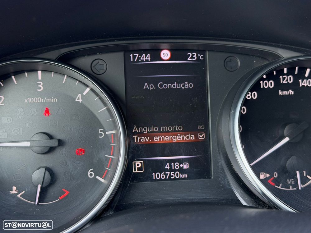 Nissan Qashqai 1.6 dCi Tekna Premium Pele Preta Xtronic - 34