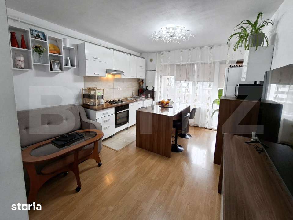 Apartament 2 camere, 50 mp, parcare exterioara, la cheie, Baciu, zona — fotografia 2