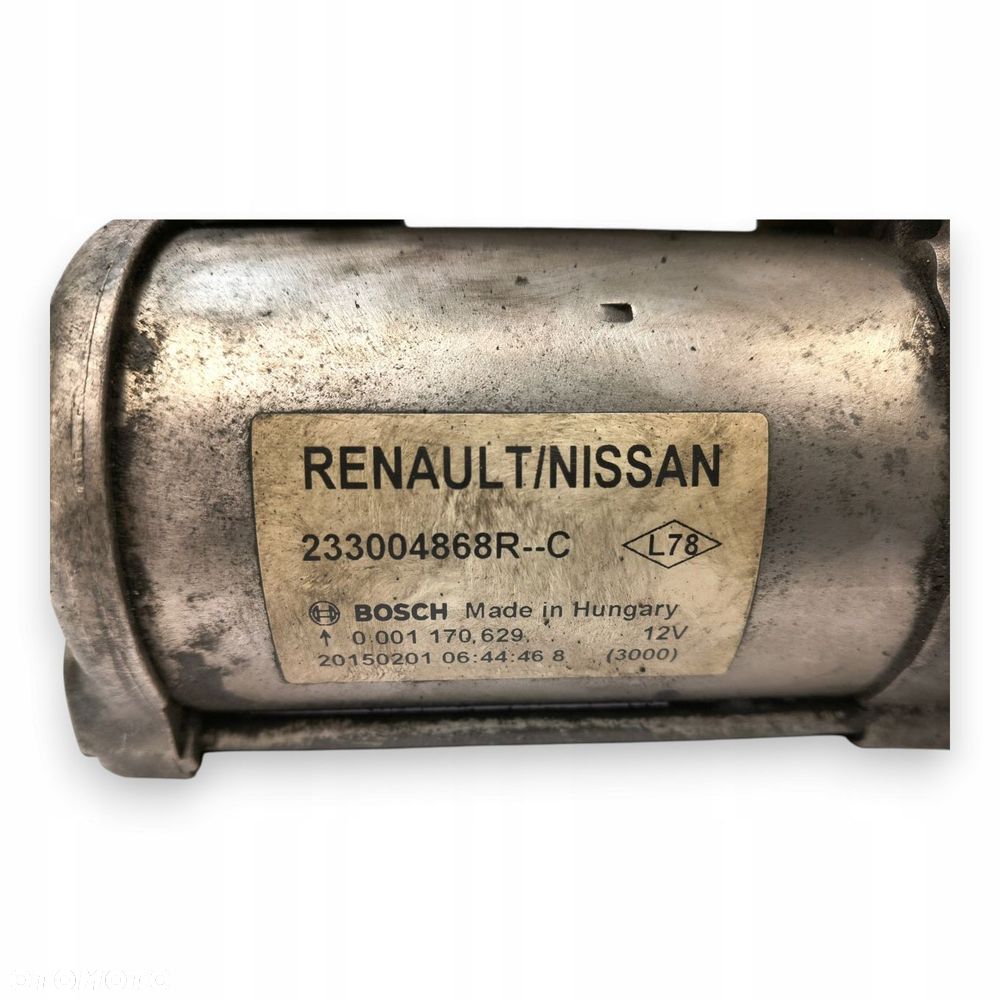 ROZRUSZNIK Renault Kangoo II Clio IV Duster 1.5 dCi 233004868R BOSCH - 4