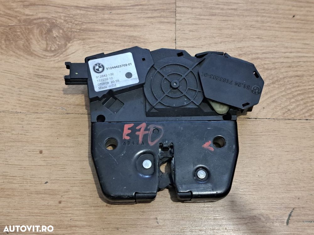 Incuietoare broasca portbagaj haion Original BMW X5 E70+LCI 5124 4423702 - 1