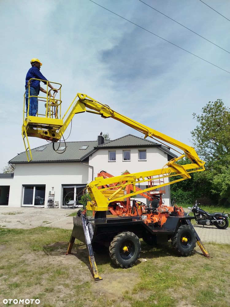 JCB Pegasus AT 46 ALL Terrain 4x4 zwyżka 4wd terenowa 12m podnośnik koszowy platforma robocza Video Cherry picker boom lift Access platform - 30