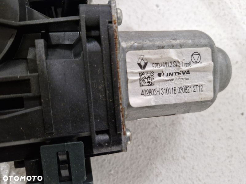 renault scenic iv 4 podnośnik mechanizm szyby prawy przód 6 pin eu - 4