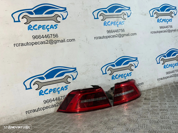.Farolim Farolins Tras Traseiros LED Esquerdo Direito Originais Volkswagen VW Passat B8 2014 a 2022