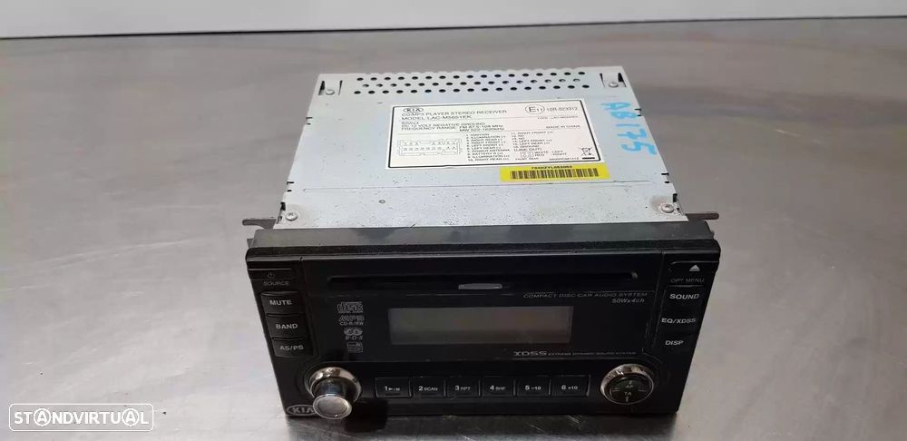 SISTEMA AUDIO / RADIO CD KIA SPORTAGE 2007 -LACM5651EK - 2