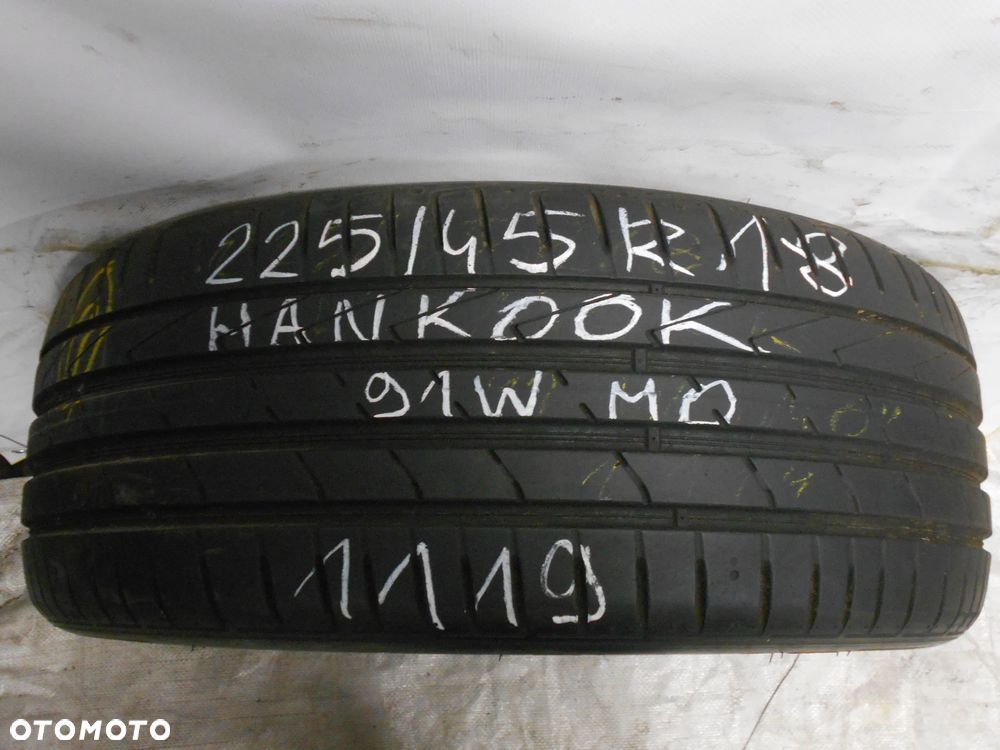 OPONA POJEDYNKA 225/45R18 HANKOOK VENTUS S1 EVO 2 MO DOT 1119 7MM - 1