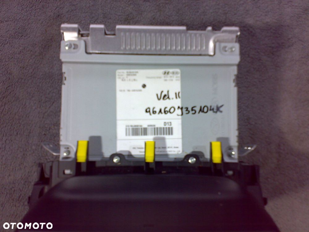 hyundai veloster ii 2018 2021 fabryczne radio 96106j35104x - 2