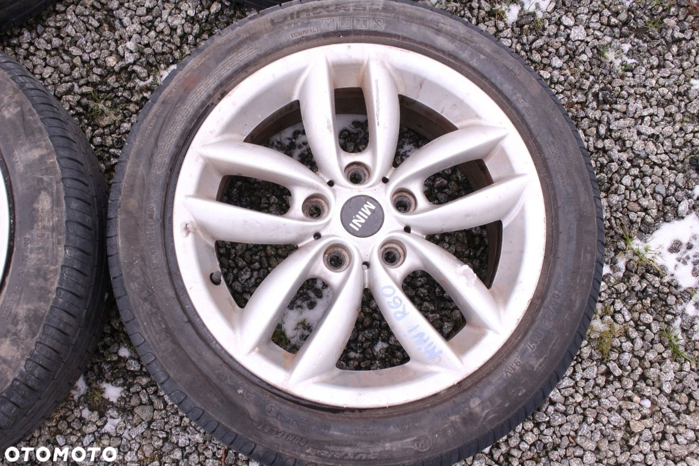 FELGI ALUMINIOWE KOŁA OPONY MINI COOPER R60 7Jx17 ET24 - 5