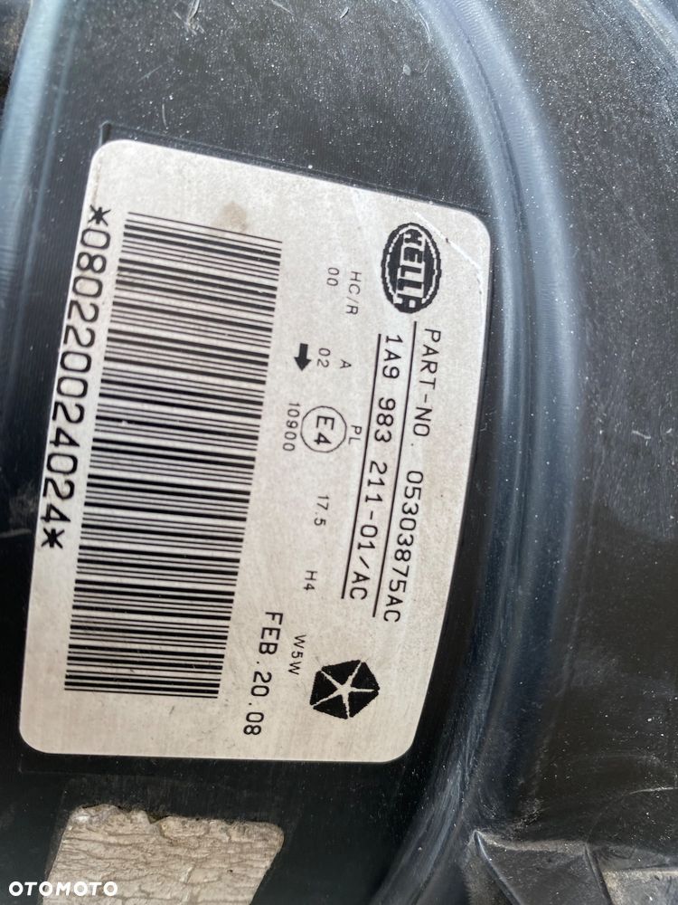 lampa jeep compass lewa EU cała - 3