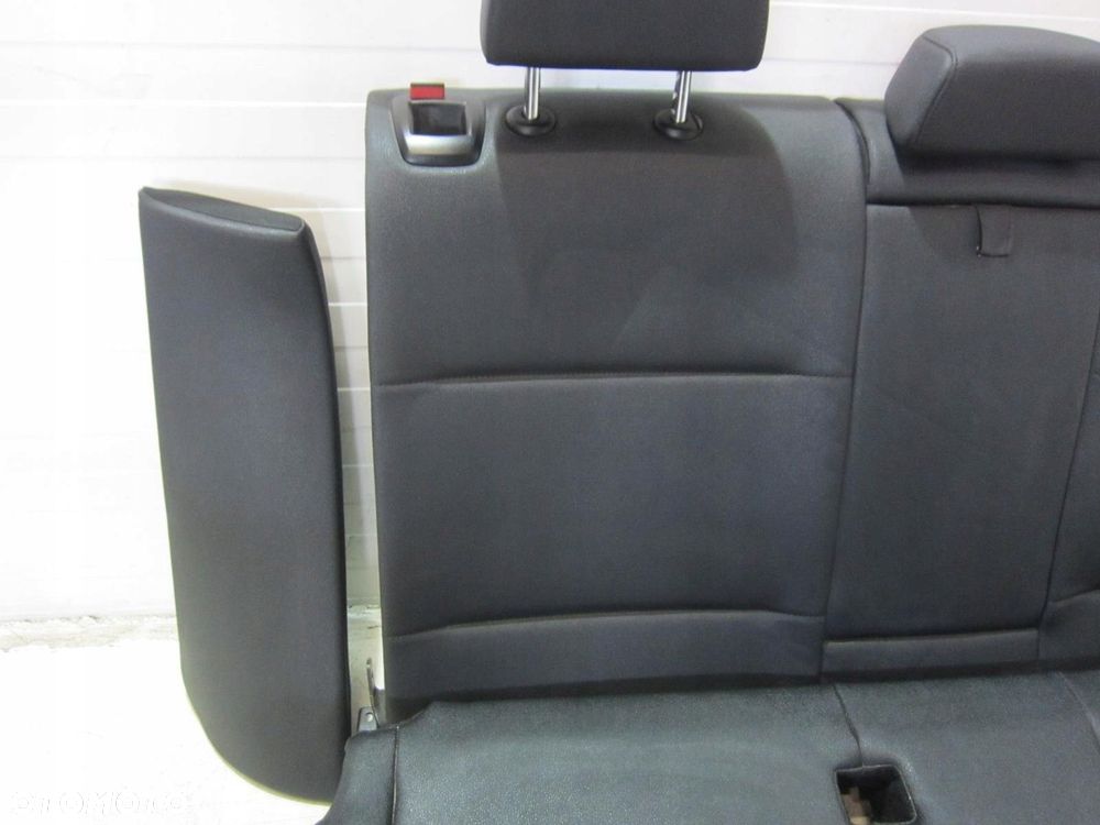 BMW X3 F25 KANAPA TYLNA TYŁ OPARCIE TAPICERKA CZARNA SENSATEC 52207235431 - 4