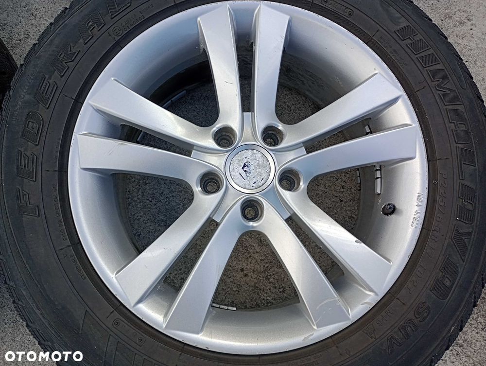 Alufelgi 17 cali 5x114.3 Toyota Honda Mazda Kia Hyundai Renault Nissan Dacia Mitsubishi - 5