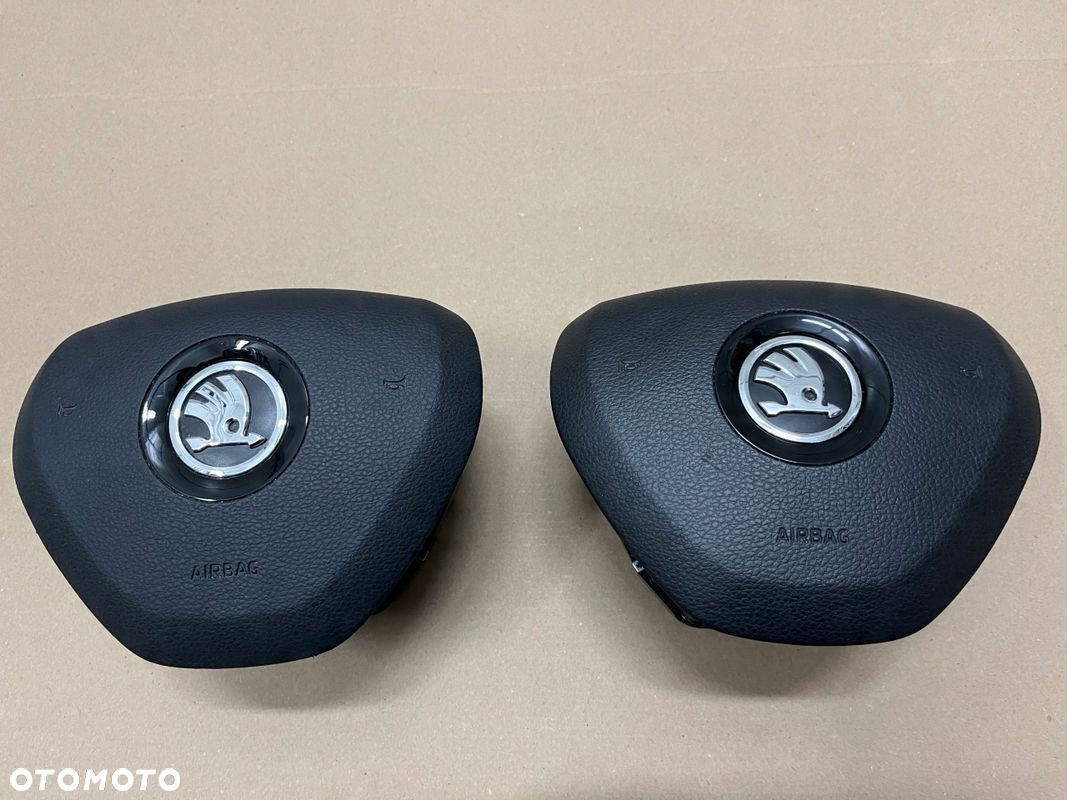 PODUSZKA KIEROWCY AIRBAG SKODA OCTAVIA RAPID SUPERB 5E0880201 3T0880201 - 1