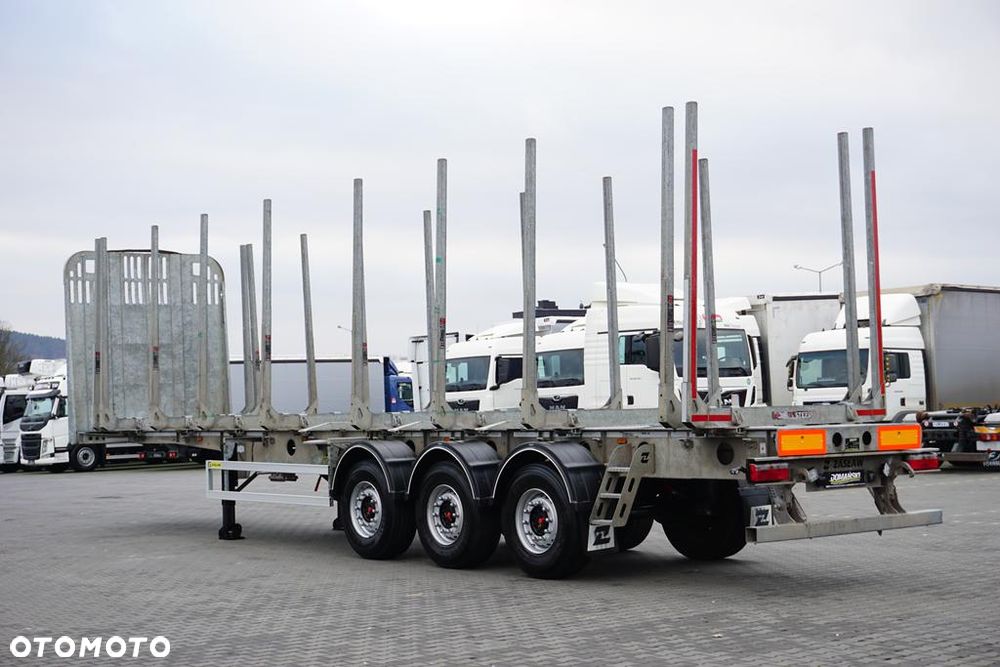 Zaslaw / KŁONICOWA / DO DREWNA / WAGA 6 400 KG / OŚ PODNOSZONA - 6