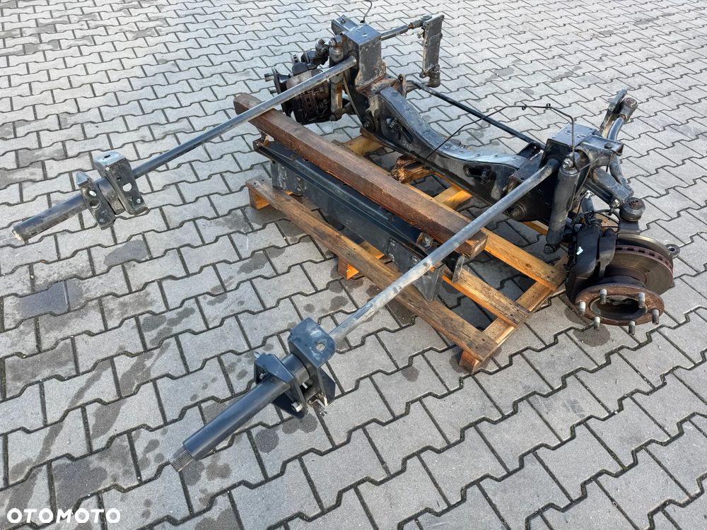 Iveco Daily 70c zawieszenie przednie kompletne belka sanki - 2