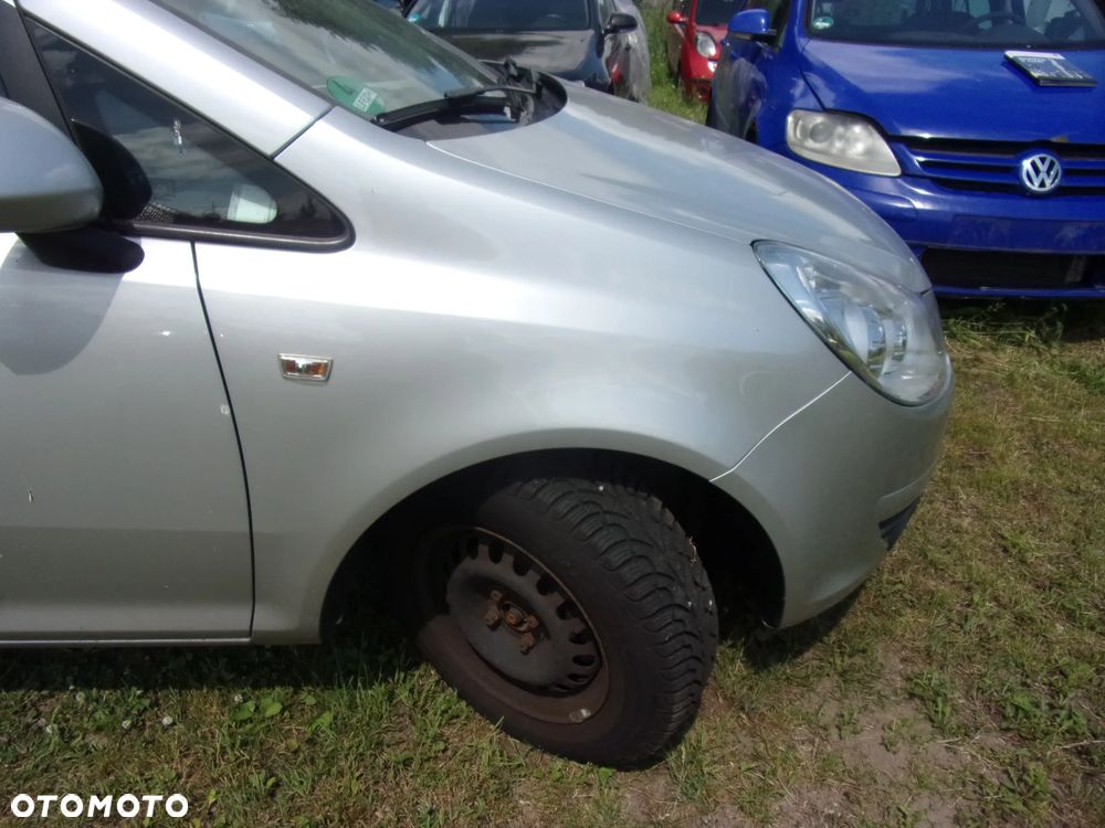 OPEL CORSA D zderzak maska lusterka szyby wnętrze fotele części - 10