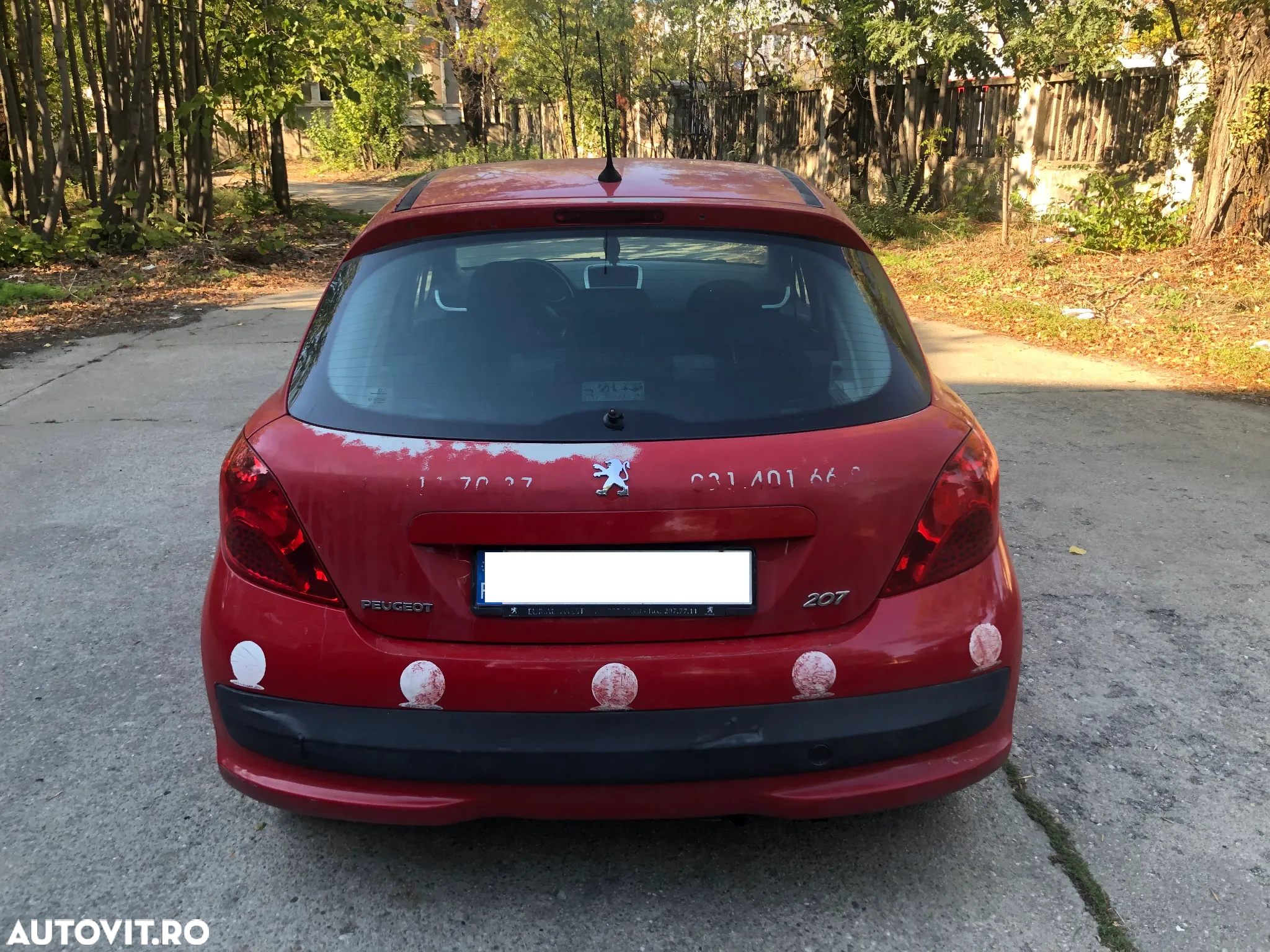 Stop stanga/Stop dreapta spate Peugeot 207 4 usi 2008 - 9