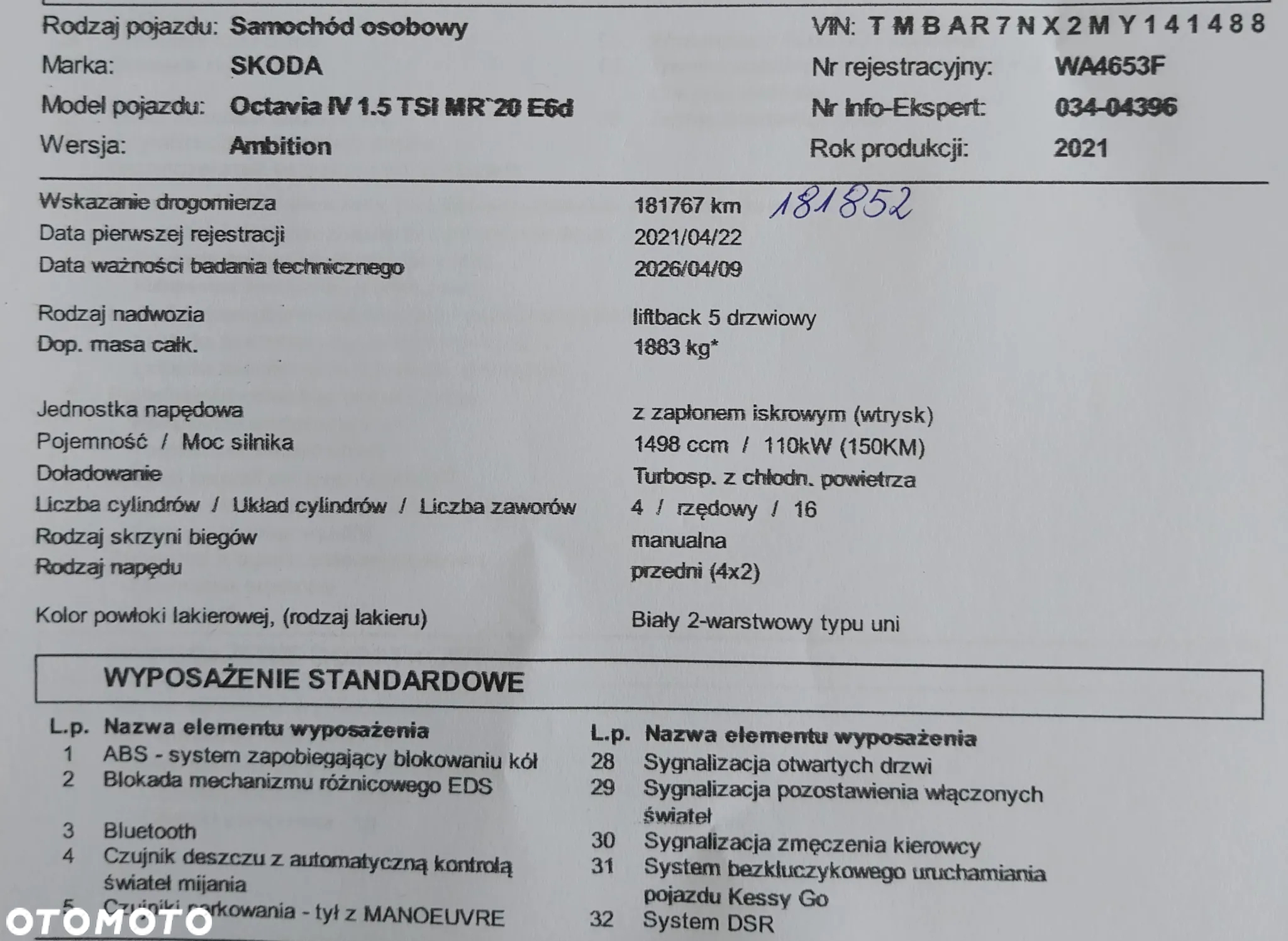 Skoda Octavia 1.5 TSI ACT Ambition - 26