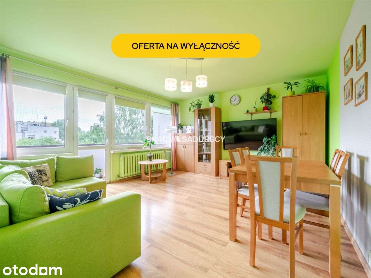Mieszkanie, 61,40 m², Kraków