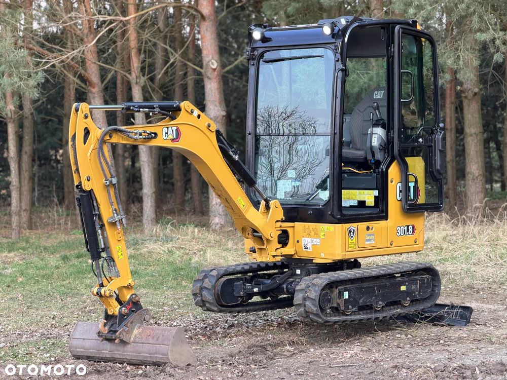Caterpillar 301.8 2023r CAT z Holandii 302 - 1