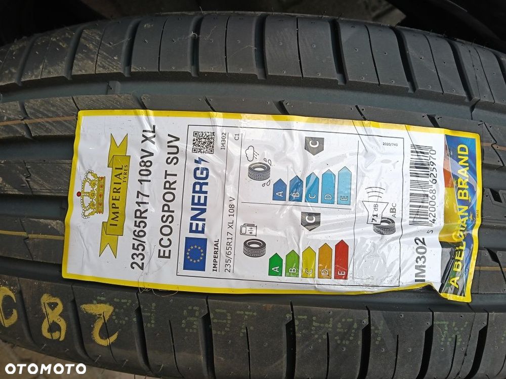 Nowe opony letnie imperial 235/65/17 2025r - 2