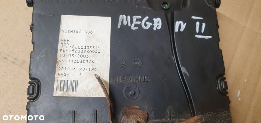 Moduł sterownik komfortu Renault Megane II 8200305575 - 8