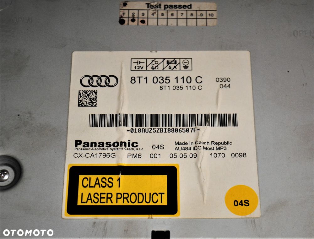 Zmieniarka Audi A4 B8 - 3
