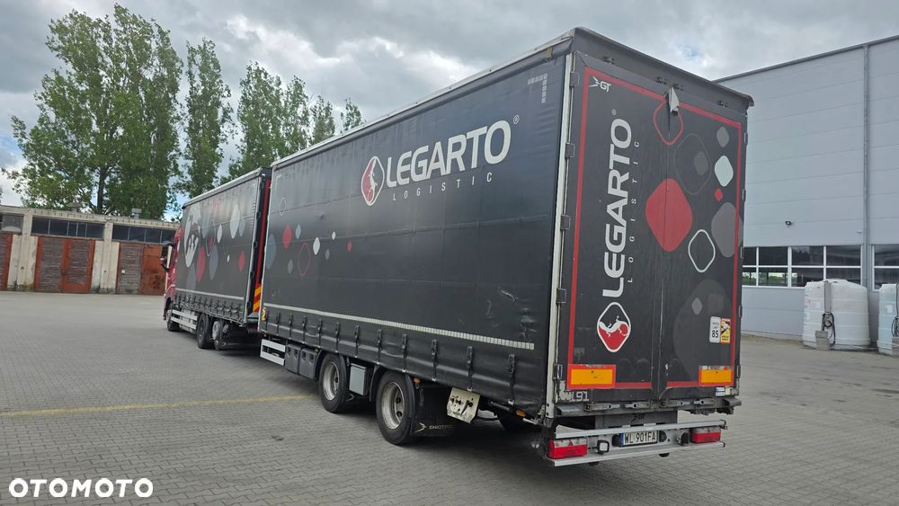 Volvo Volvo FH 460 / ZESTAW TANDEM 120M3 / 7,7m+7,7m /PRZEJAZDOWY / SALON PL / ZŁOTY KONTRAKT SERWISOWY - 11