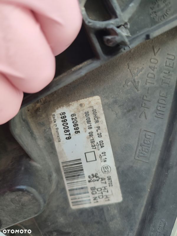 Lampa prawy przód PEUGEOT 207 LIFT EUROPA 06-12 89900879 - 9